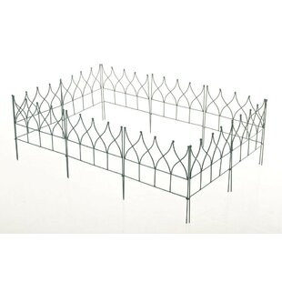 0.5m X 0.5m Luka Border Fence By Marlow Home Co.