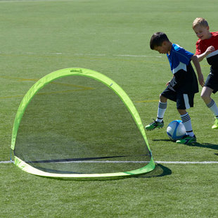 for Children Kids Sturdy Enough Response Capability Plastic Rounded Edge Soccer Goal Set Children Football Game 
