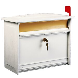 Vault Locking Wall Mounted Mailbox