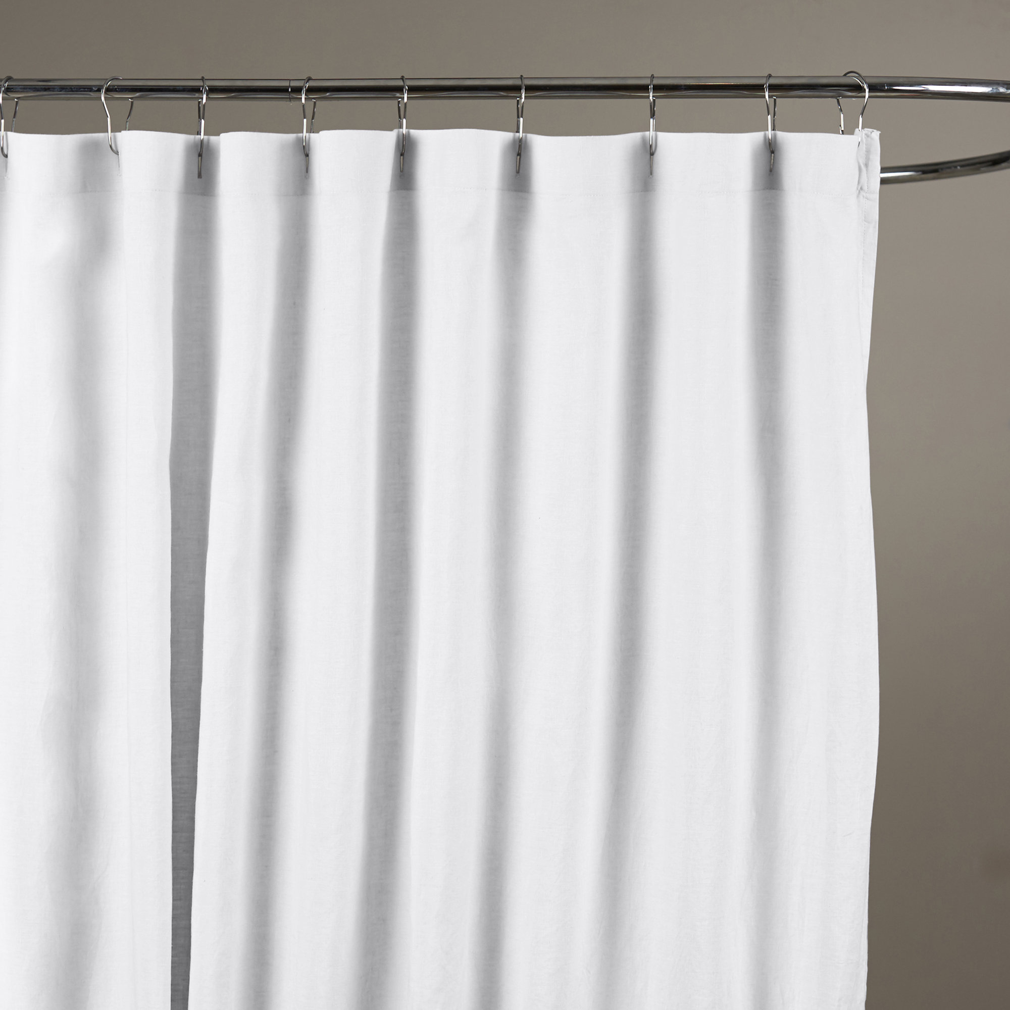 Birch Lane Heritage Bernadette Linen Solid Color Single Shower