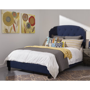 Go to store & view more images Anson Upholstered Panel Bed by Andover Mills