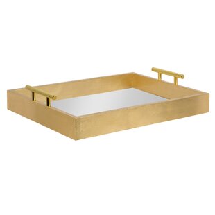 gold tray for ottoman