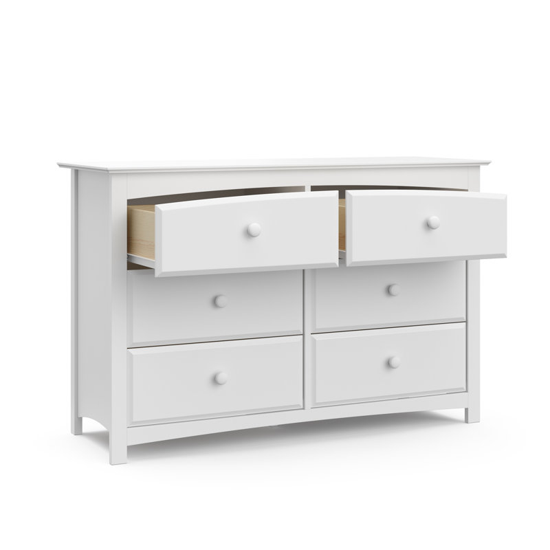 stork craft kenton 6 drawer dresser