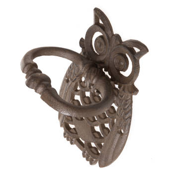 Bayaccents Owl Cast Iron Door Knocker Wayfair