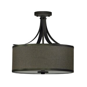 Pauline 3-Light Semi Flush Mount