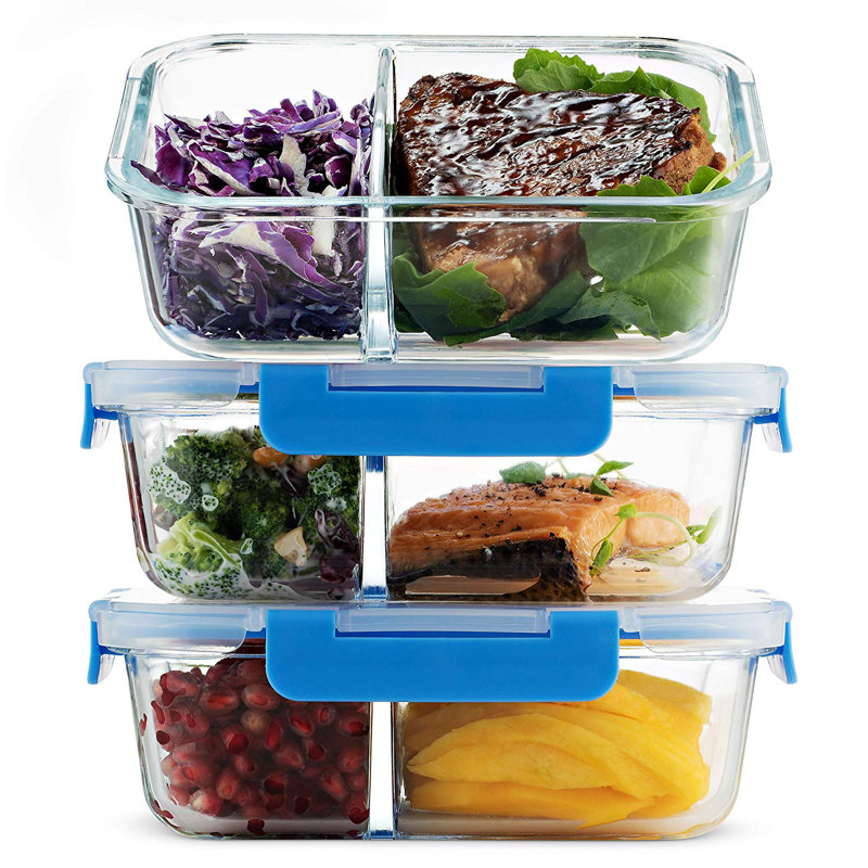 Rebrilliant Aliza Meal Prep 3 Container Food Storage Set Reviews