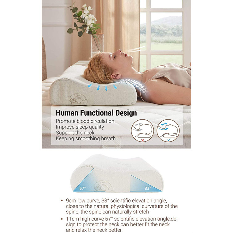 sleep essence memory foam pillow