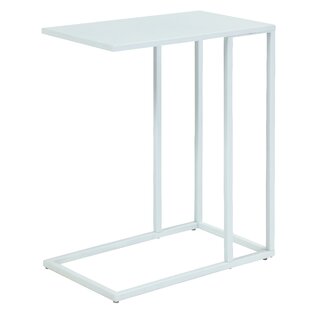 white c table with drawer