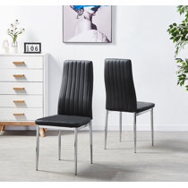 Black Dining Chairs You'll Love | Wayfair.co.uk