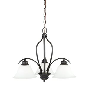 Darby 3-Light Shaded Chandelier