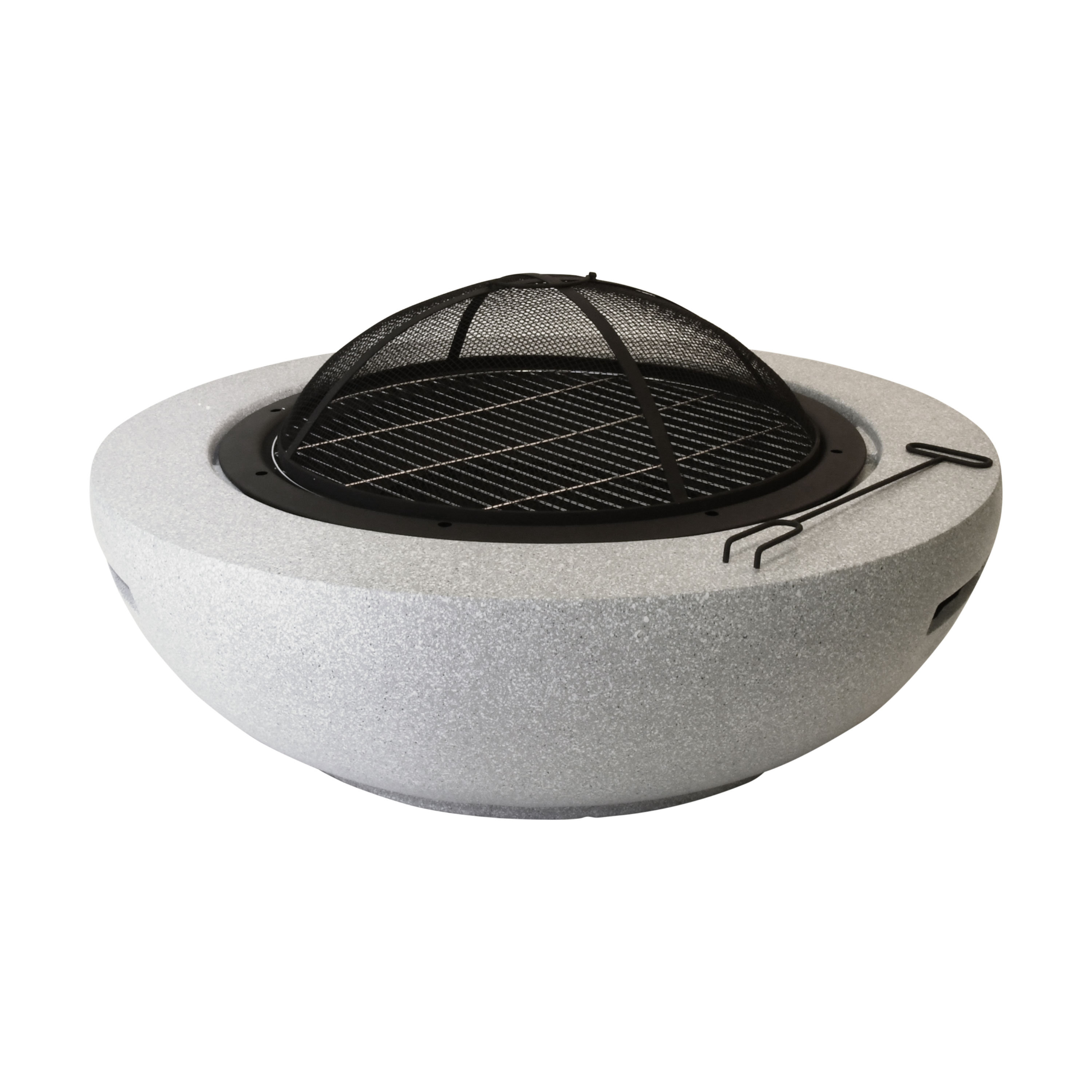 Arlmont Co Torres Clay Wood Burning Fire Pit Wayfair