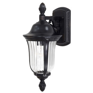 Go to store & view more images Morgan Park 1-Light Outdoor Wall Lantern by Great Outdoors by Minka