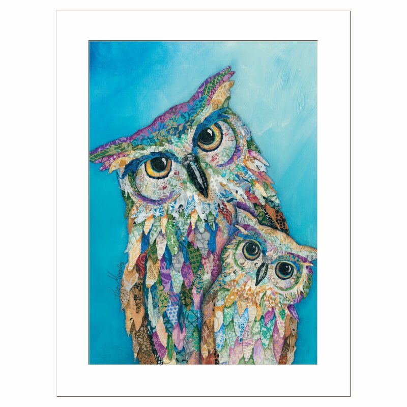 Wise Guys Owls by Lisa Morales - Picture Frame Print
