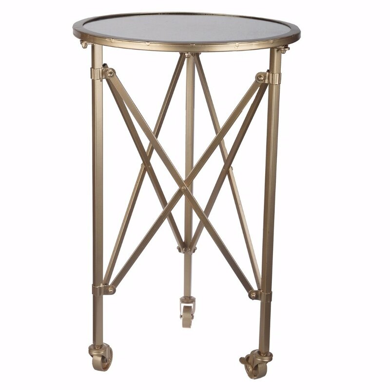 Seitz Stunningly Trimmed End Table