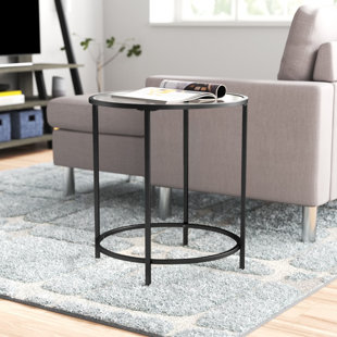 mercury glass end table