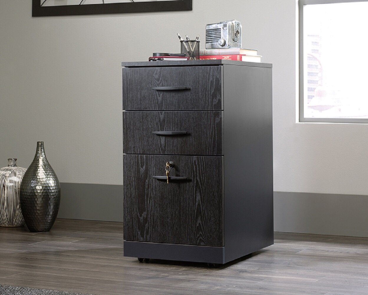 Red Barrel Studio Bjoern 3 Drawer Vertical Filing Cabinet Wayfair