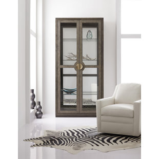 Go to store & view more images Hooker Furniture Melange Carissa Lighted Display Cabinet
