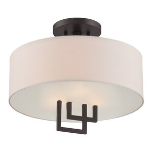 Surabaya 2-Light Semi-Flush Mount