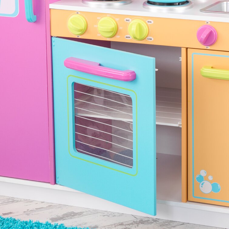 kidkraft deluxe big & bright kitchen