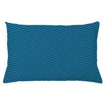 blue rectangle throw pillow