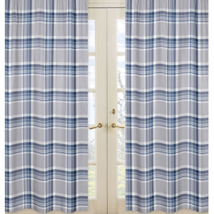 Gray Buffalo Plaid Curtains Wayfair Plaid Curtain Panels Set Of 2