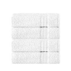 100% Turkish Cotton Hand Towel (Set of 4)