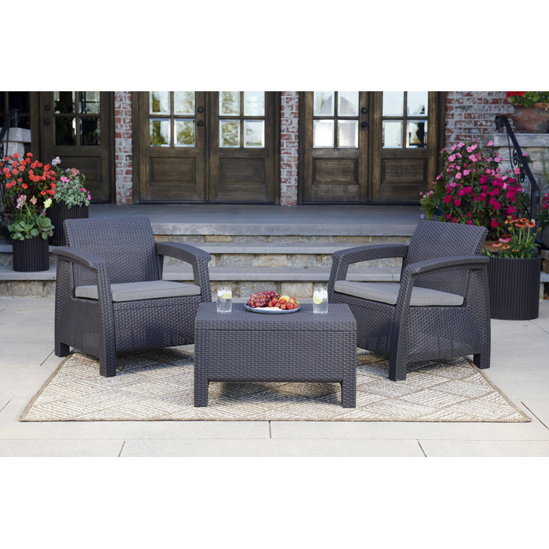 Berard All Weather Outdoor Patio Chair With Cushion Reviews Allmodern