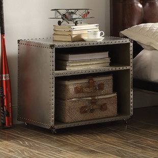 Go to store & view more images Annessia USB and Power Dock Nightstand by 17 Stories