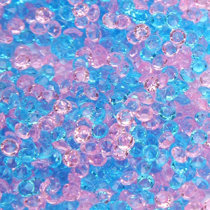 Shades of pink 5 shades 4 size. 200 PC  Diamond Confetti   6,8,10 & ice 
