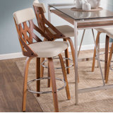 Charlotte 26 Swivel Bar Stool by Foundry Select