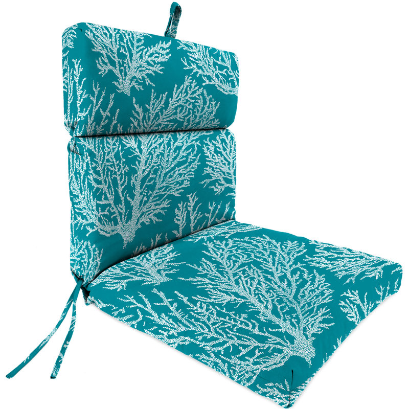 turquoise lounge chair cushions