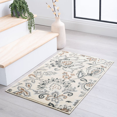 Waldenburg Floral Cream Area Rug