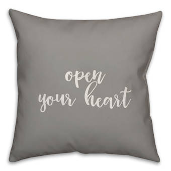 East Urban Home Lips Stencil Indoor Outdoor 28 Throw Pillow Cover Wayfair
