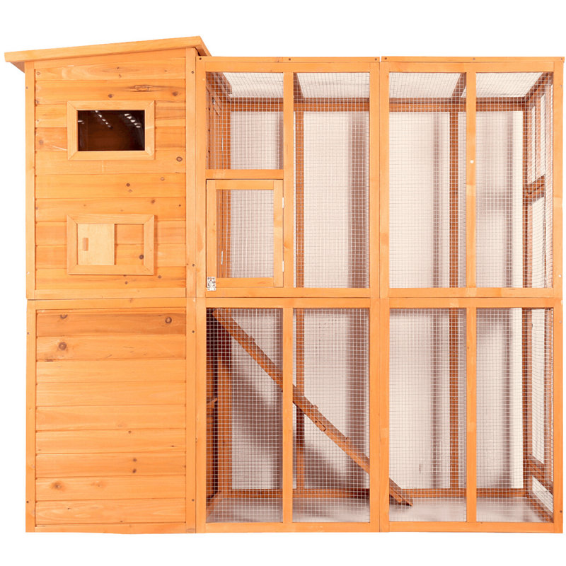tall outdoor cat house