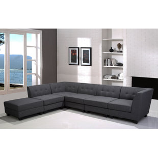 Trinh Modular Sectional With Ottoman by Latitude Run New Design
