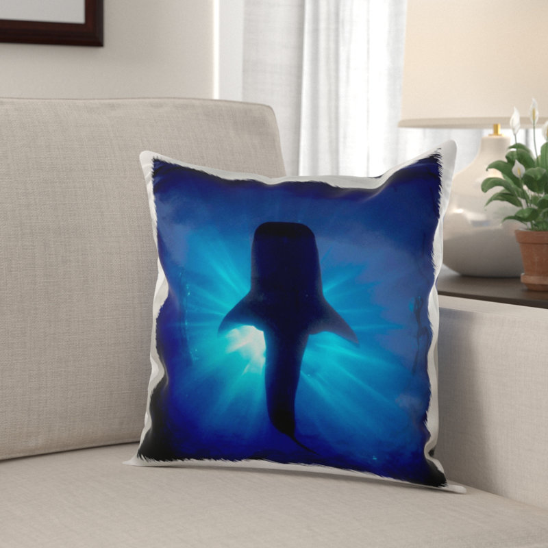 whale shark pillow