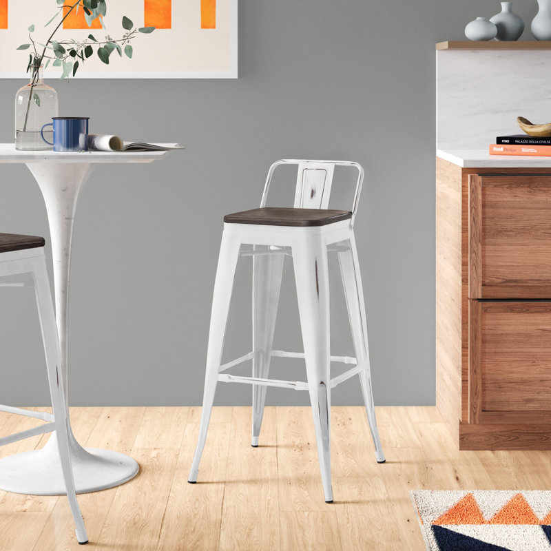 Quincy 30" Bar Stool & Reviews AllModern