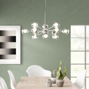 modern sphere chandelier