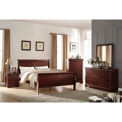 Furniture Redwood 23830q Queen Bed White Red Barrel Studio Color