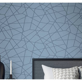 Téléchargement gratuit Images George Oliver Antwan Geometric Linen 27 L X 27 W Texture dernière salutations