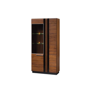 Go to store & view more images AmbrosinaLighted China Cabinet by Latitude Run