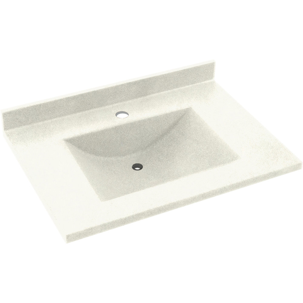 Swan 37'' Swanstone Single Bathroom Vanity Top with Sink Wayfair