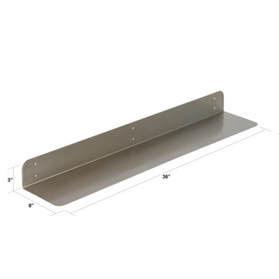 Metal Floating Shelf