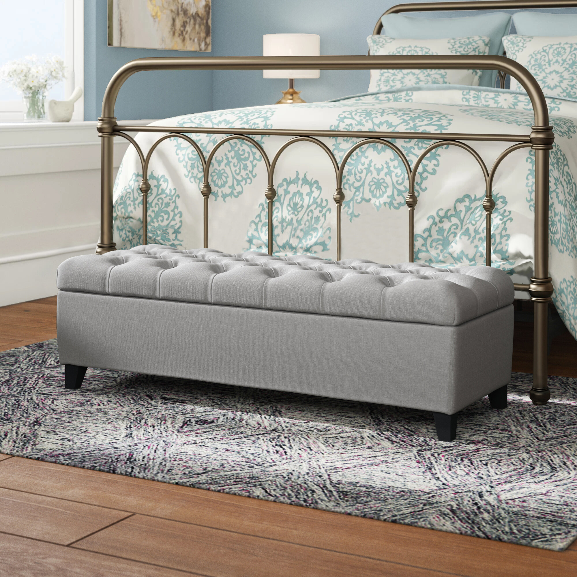 Featured image of post End Of Bed Bench Next - Unlike most bed benches, this west elm celine bench has the added comfort of a low profile back and arms.