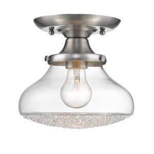 Brycen 1-Light Semi Flush Mount