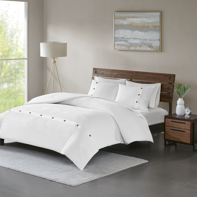 Eider Ivory Carmella 3 Piece 100 Cotton Comforter Set Reviews Wayfair