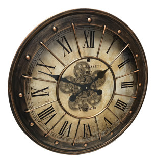 Wall Clock Moving Gears Atcsagacity Wall Clock Moving Gears Atcsagacity