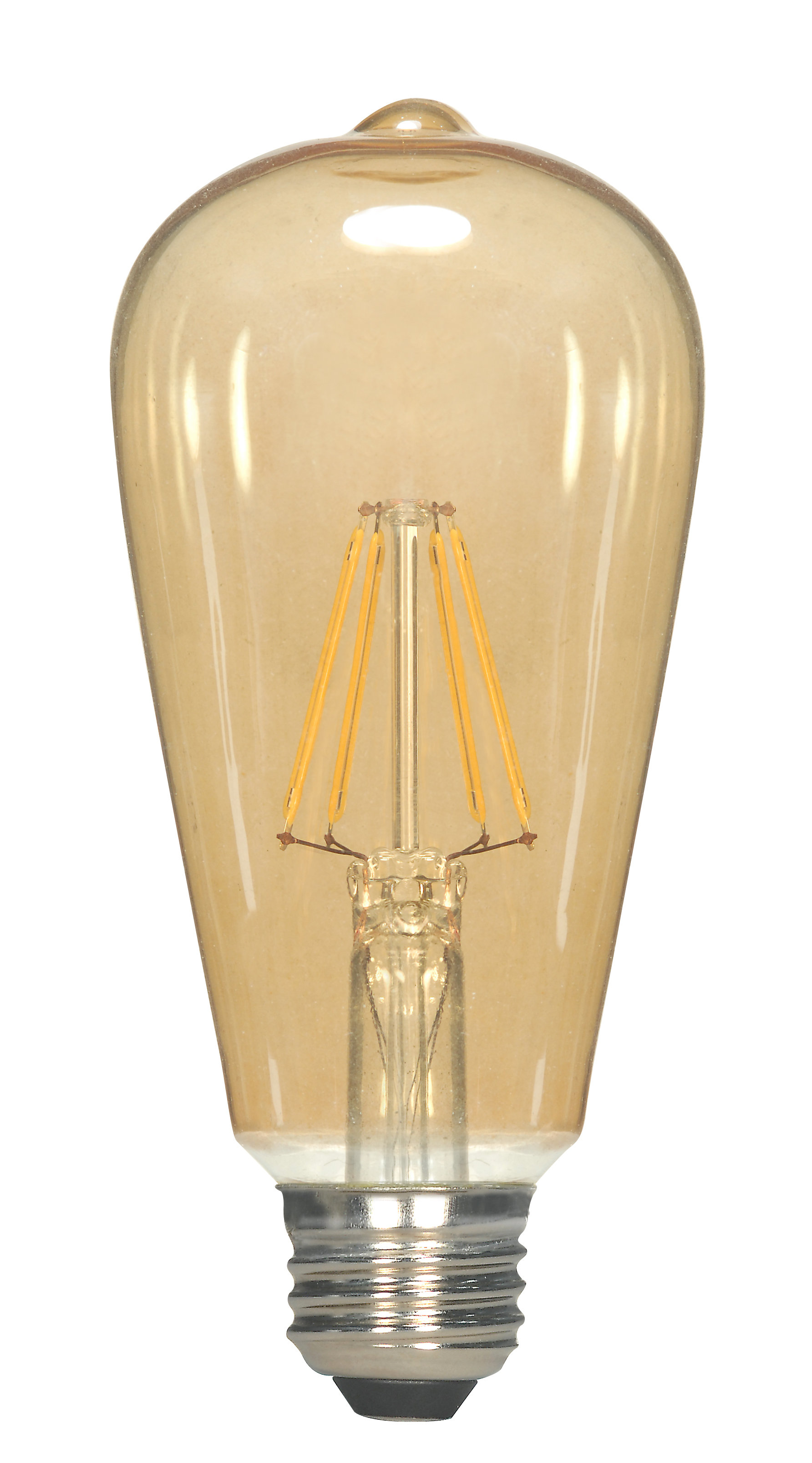 amber outdoor light bulbs on Satco St19 Led Dimmable Light Bulb Warm White 2300k E26 Medium Standard Base Wayfair
