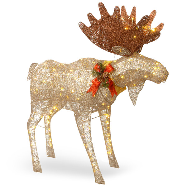 Outdoor Reindeer Decorations You'll Love | Wayfair