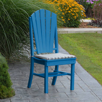 Rosecliff Heights Inispollan Open Weave Patio Dining Chair Wayfair